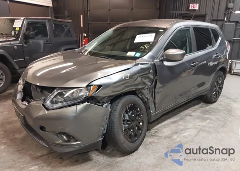 2016 Nissan Rogue S/Sl/Sv из США, поврежденный, VIN 5N1AT2MM2GC804650